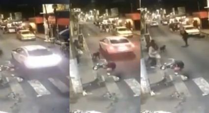 VIDEO: Mujer de la tercera edad es atropellada en CDMX; auto se echa de reversa y la ignora
