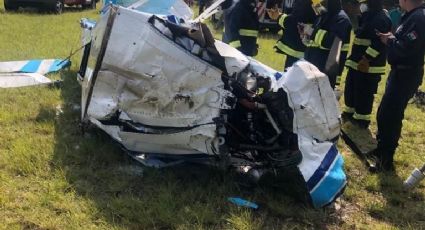 Desplome de aeronave en Valle de Bravo deja un muerto y al menos tres heridos