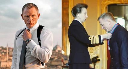 Ad hoc con su personaje: Princesa Ana da esta medalla al actor Daniel Craig; 'James Bond' ya la tenía