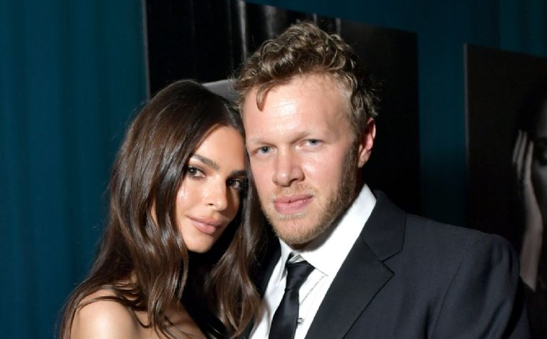 Emily Ratajkowski y su esposo