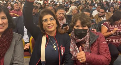 Celebran aniversario de Morena en el Edomex con Delfina Gómez y Mariela Gutiérrez