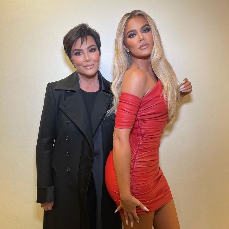 Kris Jenner y Khloé Kardashian 