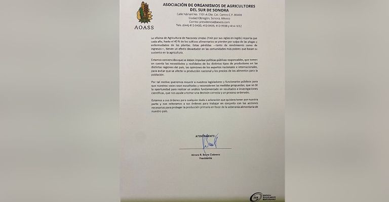 Productores llaman al diálogo