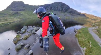 (VIDEO) El futuro es hoy: Prueban traje volador en paramédicos; servirá para salvar a excursionistas