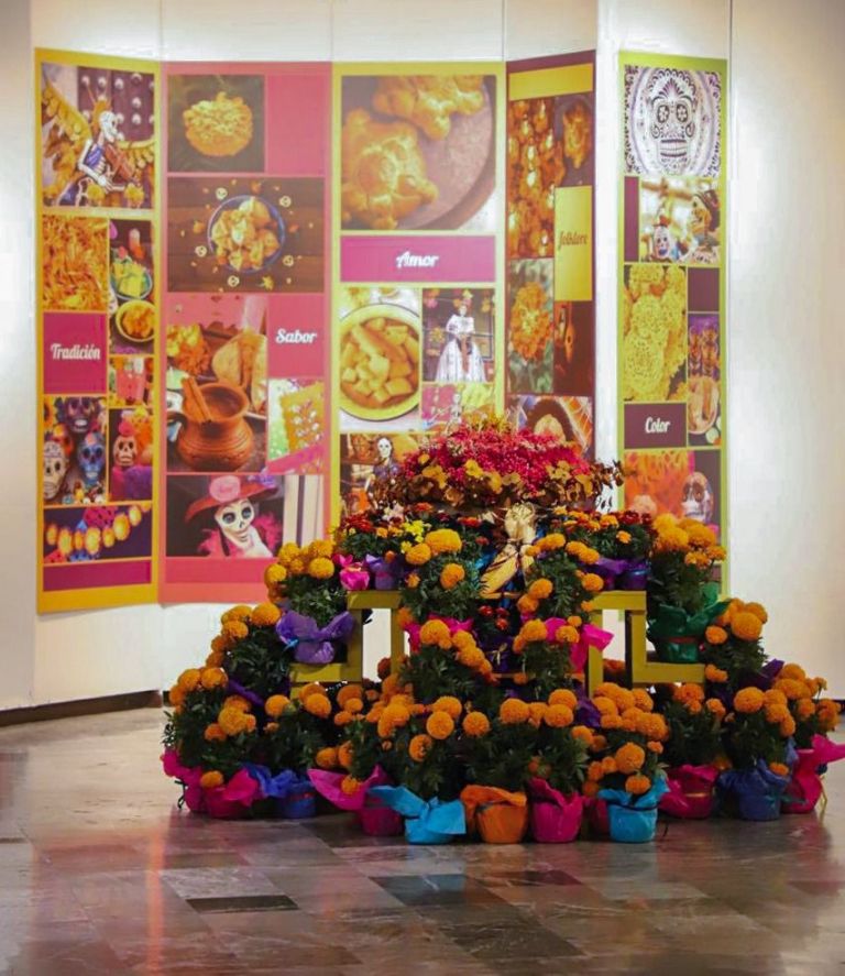 Altar para mujeres asesinadas en la CDMX