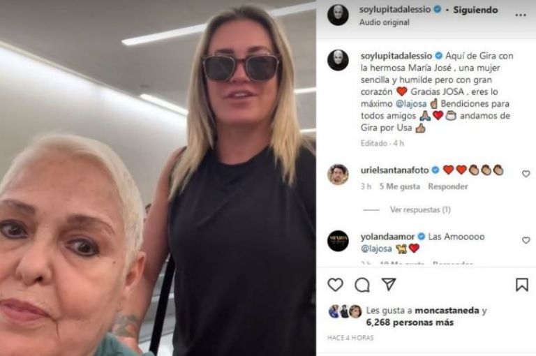 Lupita D'Alessio anda en silla de rueda