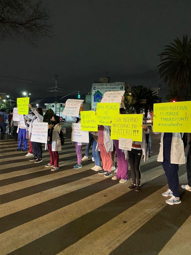 Manifestación de médicos