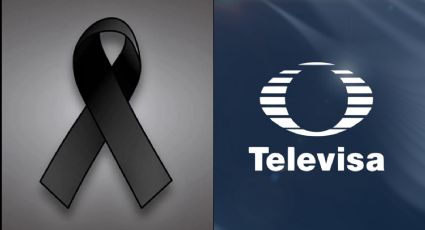 Exactor de Televisa se viste de luto y manda desgarrador mensaje: "Era de las personas más amables"