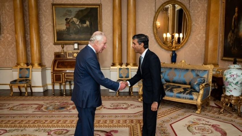 Rishi Sunak asume como Primer Ministro de Reino Unido; ya se reunió con el rey Carlos III