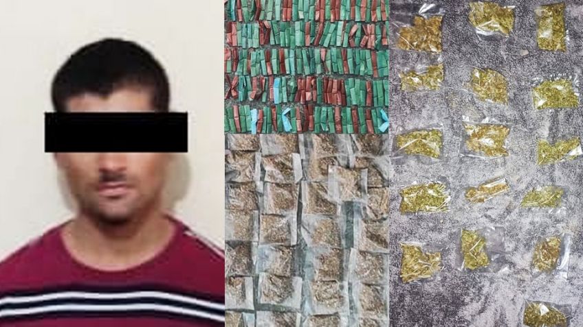 Hermosillo: Capturan a presunto narcomenudista e incautan 281 envoltorios de narcótico