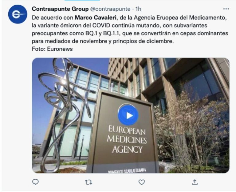 EMA aumento Covid-19 