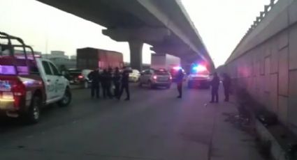 Intento de robo en la México-Puebla desata balacera; zona permanece acordonada