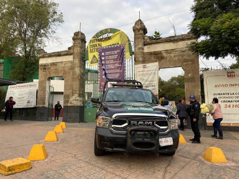 Operativo en Panteones de la CDMX