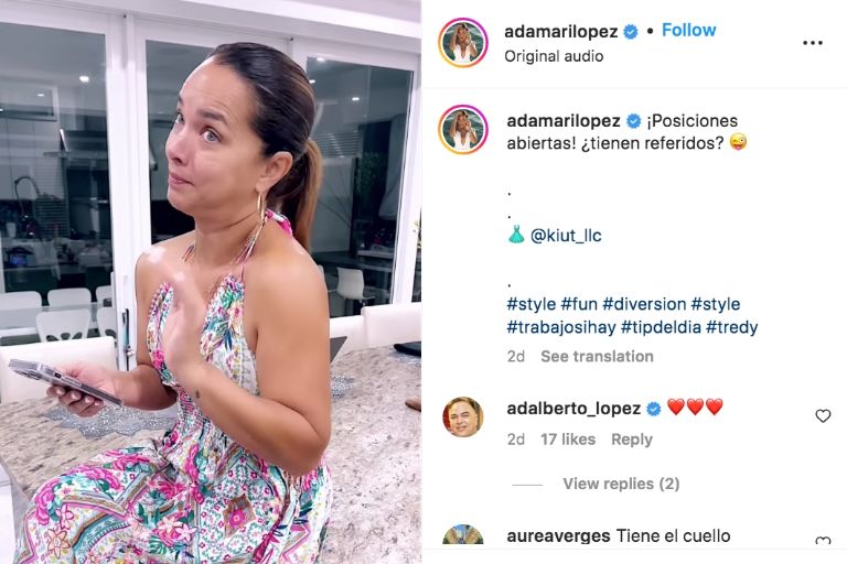 Instagram @adamarilopez