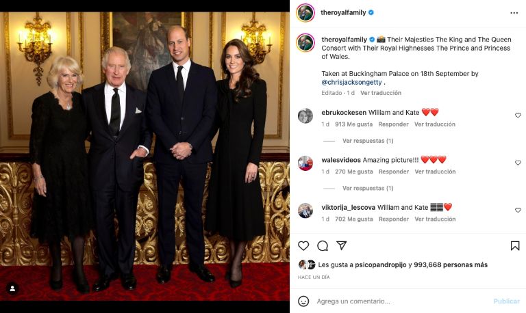 Foto oficial Casa Real 