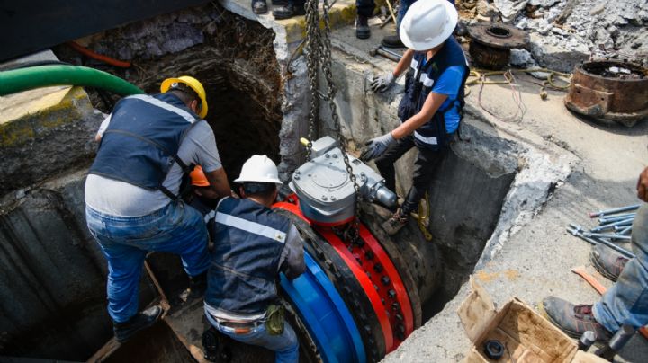 Con mega fuga de agua incluida, termina reparación del Macrocircuito en Estado de México