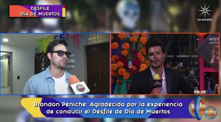 Brandon Peniche en 'Hoy'