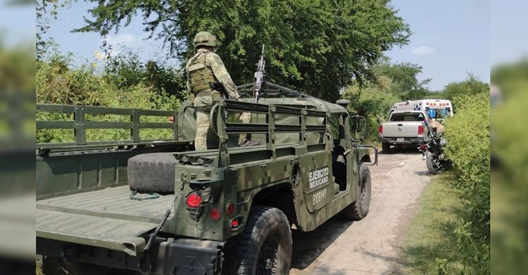 Autoridades llegan al sitio