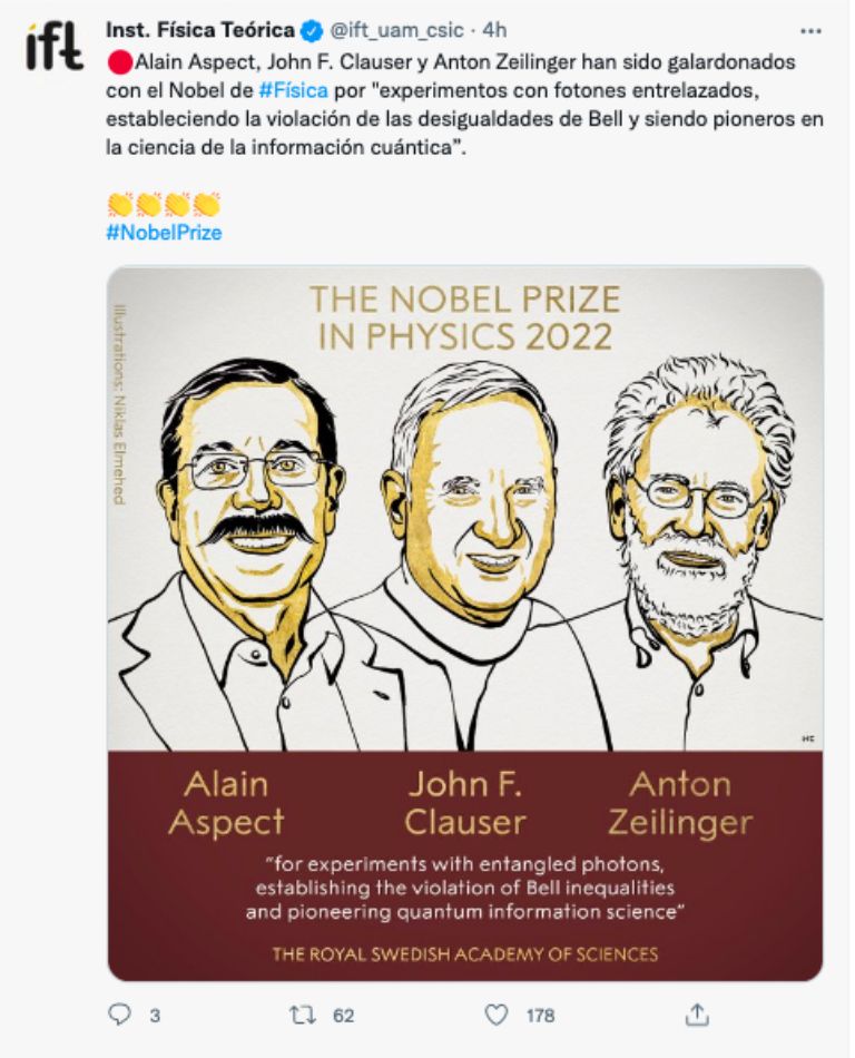 Premio Nobel Física 