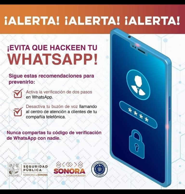 Emiten alerta por hackeos. Foto: Facebook