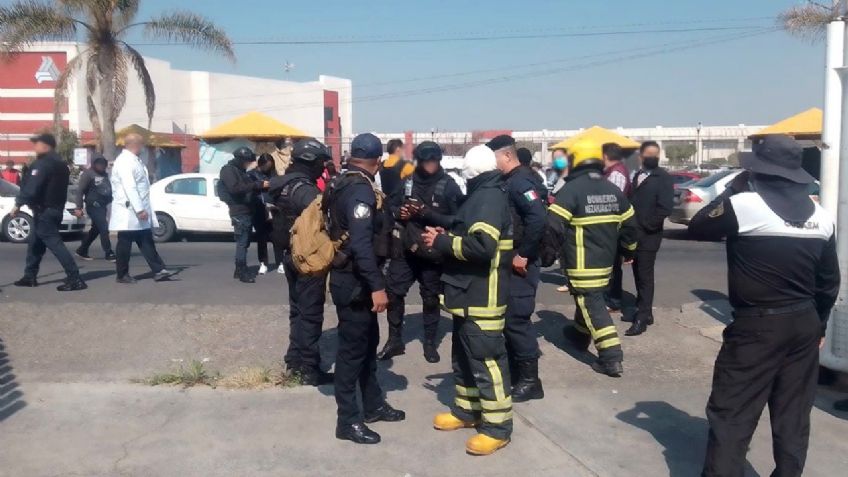 VIDEO: Así se vivió la amenaza de Bomba en el Hospital Gustavo Baz de Nezahualcóyotl