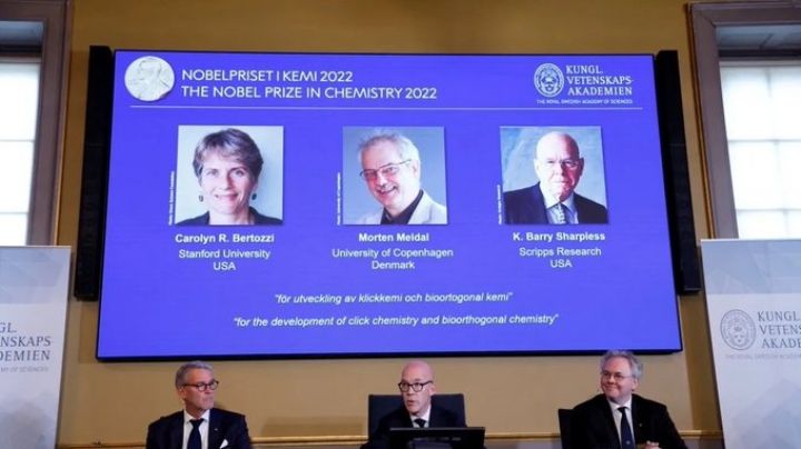 Nobel de Química es para 3 científicos que desarrollaron la 'química click'; podría tratar el cáncer