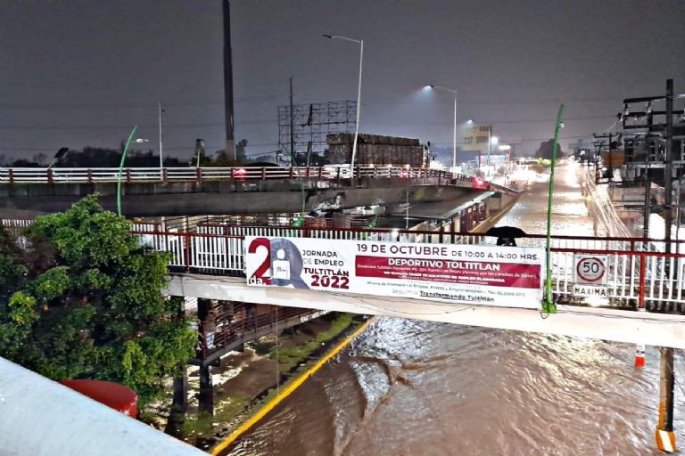 Inundaciones en Tultitlán