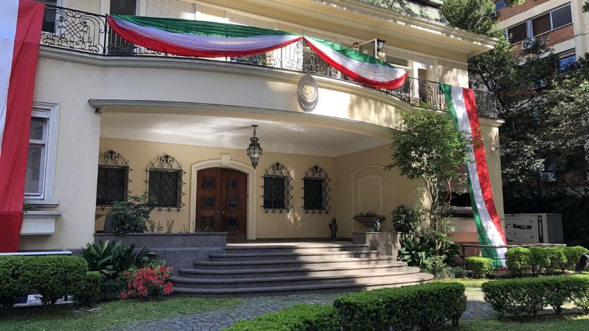 Pánico en la Embajada de México en Argentina: Hombre bajo tratamiento psiquiátrico irrumpe en sede