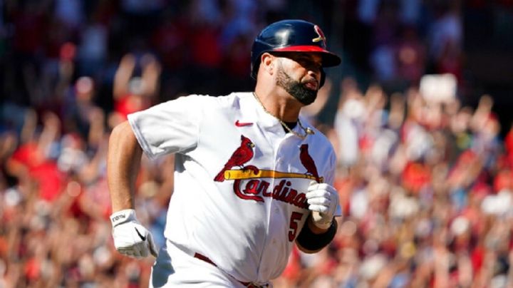 MLB: Albert Pujols revela que pensó en retirarse antes por mala racha de bateo