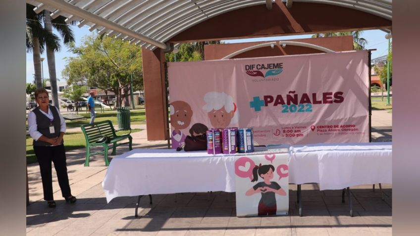 DIF invita a cajemenses a sumarse al 'Pañatón 2022'; finalizará el próximo 31 de octubre