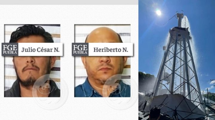 Dos servidores públicos detenidos por colapso de tanque donde dos personas fallecieron