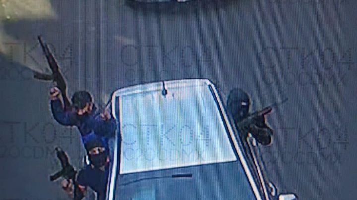 Terror en la CDMX: Cámaras captan a encapuchados con armas largas en Milpa Alta