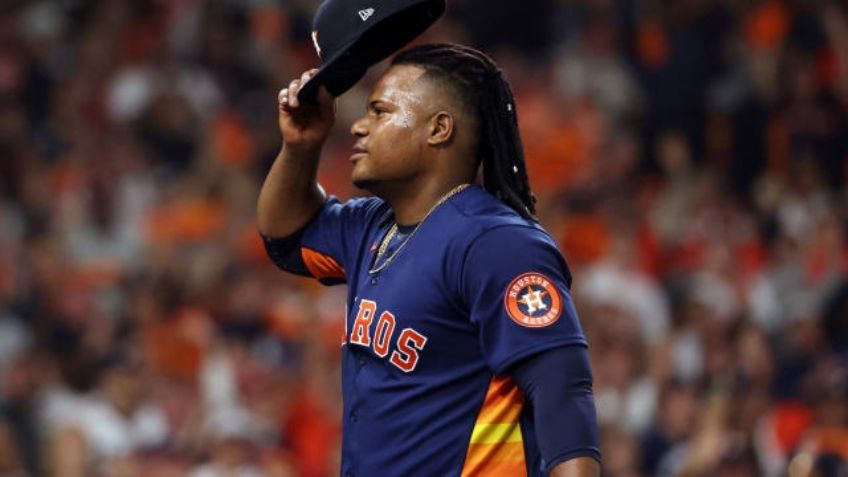 Framber Valdez niega haber usado sustancia para mejorar sus lanzamientos en la Serie Mundial