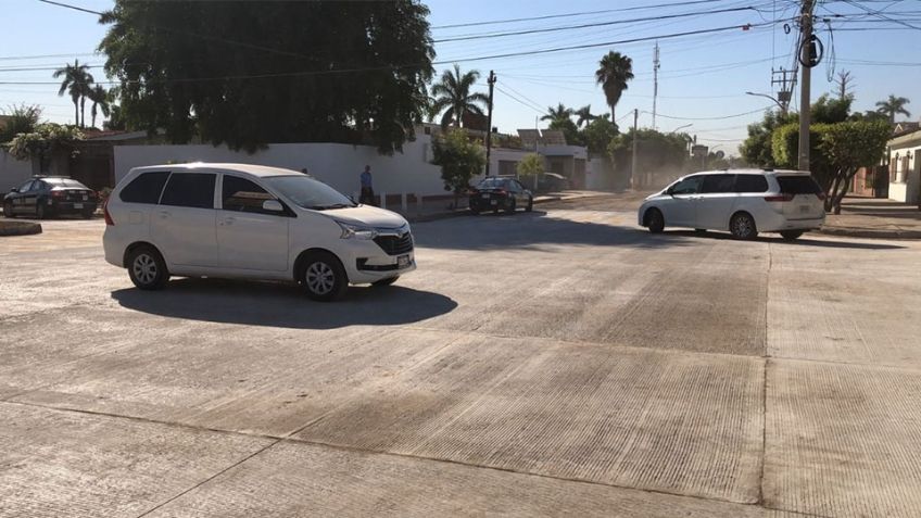Ciudad Obregón: Inauguran crucero de concreto hidráulico en calles Tabasco y Morelos