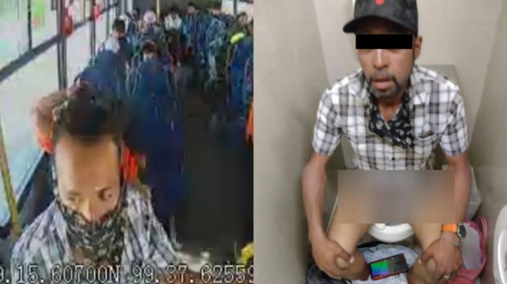 Hacía sus 'necesidades': Autoridades detienen a presunto ladrón en los baños de una plaza