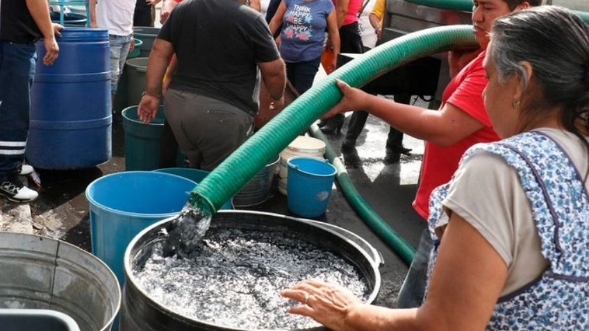 Hoy no se lava la ropa: CDMX y Edomex tendrán reducción de agua potable por un mes