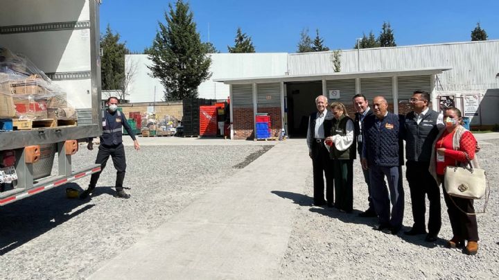 Banco de Alimentos del Edomex recibe 11 toneladas de ayuda para las familias