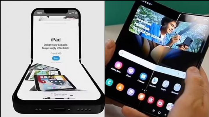 Golpe a Apple: Youtuber de China logra crear el primer iPhone plegable; modificó la pantalla