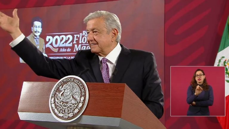 En la imagen, el presidente AMLO en su tradicional conferencia matutina. Foto: Gobierno de México