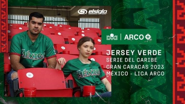 ¡Es hermoso! Este es el jersey de México para la Serie del Caribe Gran Caracas 2023