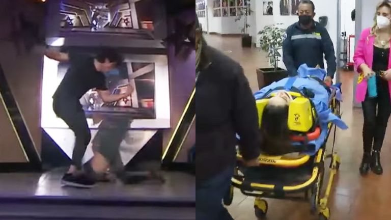 Manelyk sufrió una brutal caída en los ensayos