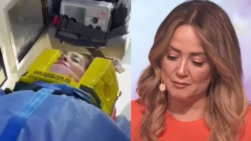 Tensión en Televisa: Manelyk sufre brutal caída en 'Hoy' y Andrea Legarreta rompe en llanto al aire