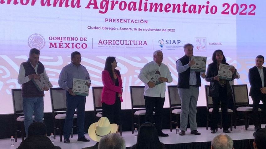 Presentan Panorama Agroalimentario 2022; Sonora líder en producción de trigo, maíz y espárrago