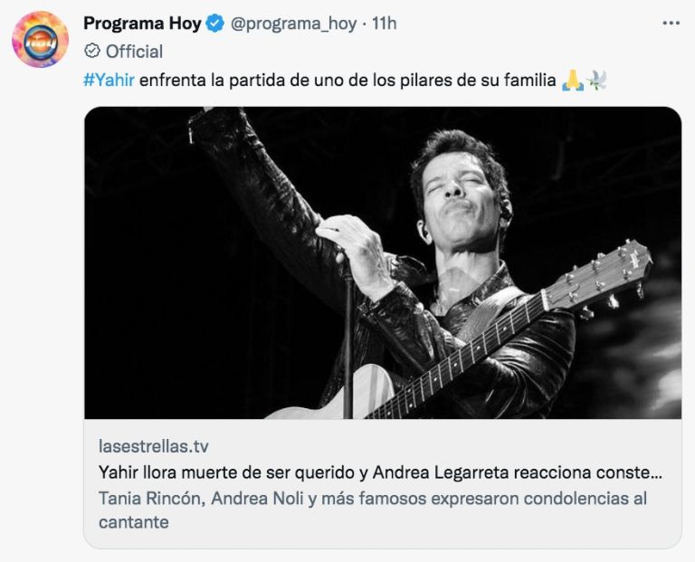 Twitter @programa_hoy