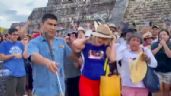 (VIDEO) "Pin… vieja": Tratan de linchar a turista por subir a la pirámide de Chichén Itzá