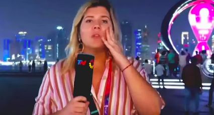 De no creer: Reportera se enlaza en vivo desde Qatar 2022 y aficionados abren su bolso y la roban