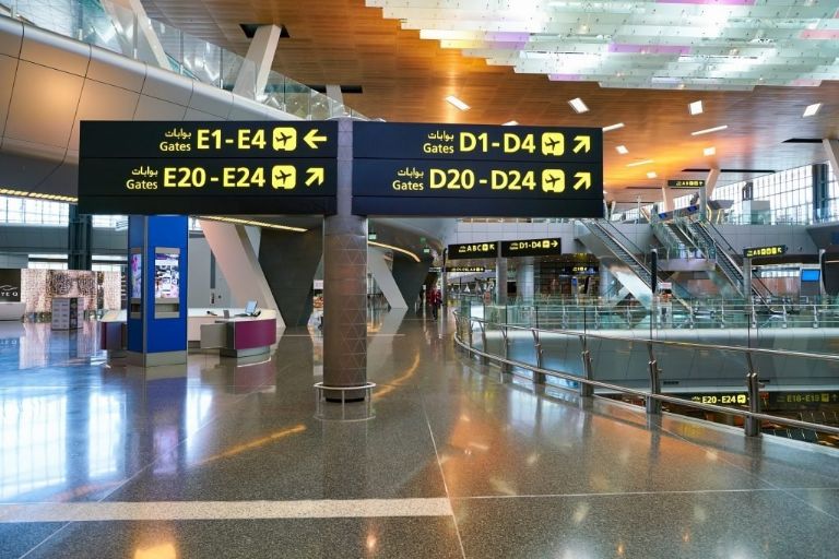 En la imagen, el aeropuerto de Doha. Foto: Internet