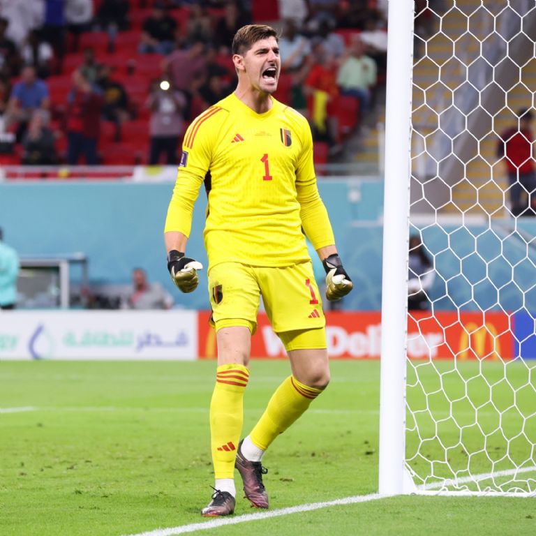 Bélgica vs Canadá Courtois