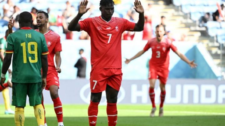 Con un gol de Embolo, Suiza vence a Camerún en su primer partido del Mundial Qatar 2022