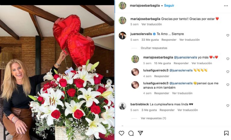 Instagram @mariajosebarbaglia